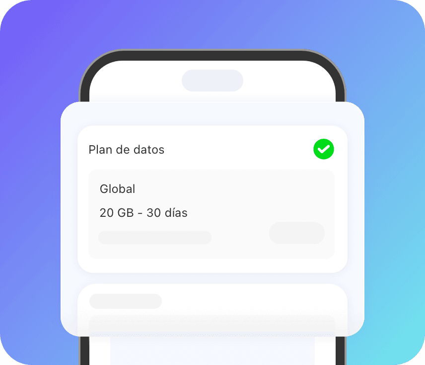 An installed Europe eSIM showing an active 500 MB per day plan